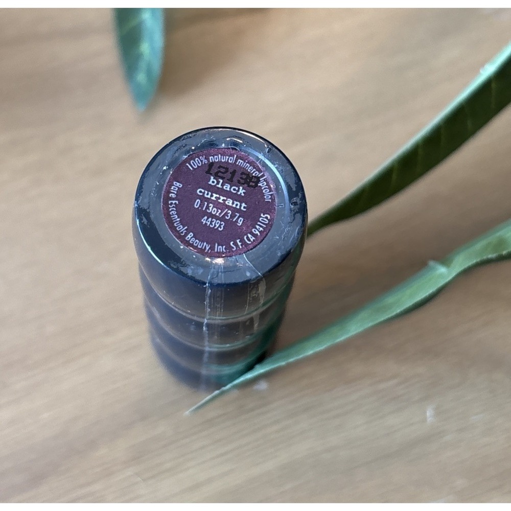 New Sealed Black Currant Bare Minerals Escentuals Lipstick .13 oz/3.7g.Rare